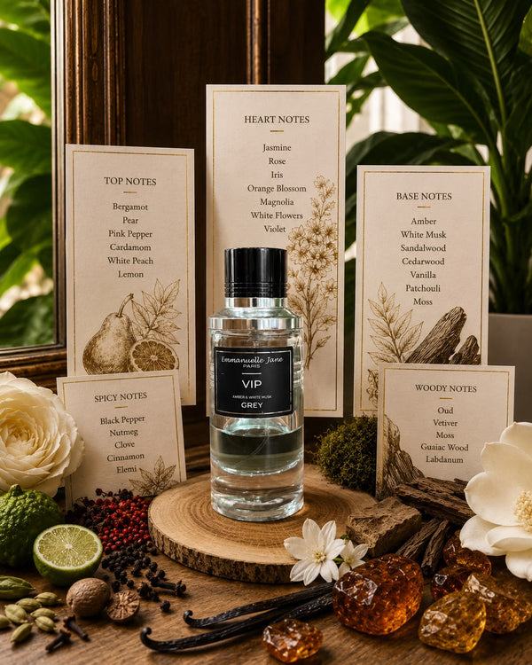 Emmanuelle Jane amber & white musk