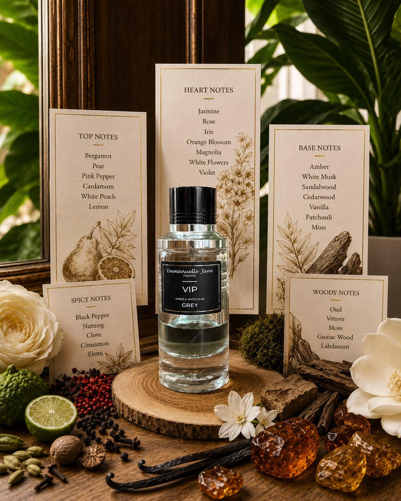 Emmanuelle Jane amber & white musk